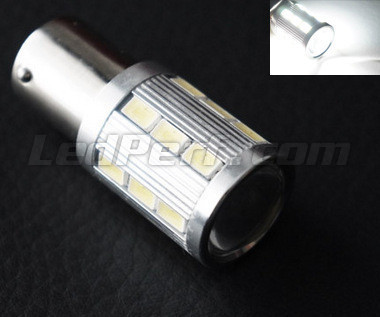 Ampoule LED BAY15D P21/5W 13 SMD 6000K Blanc Veilleuse Feux arrière 12V