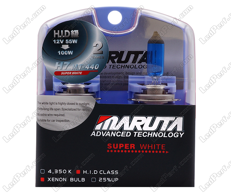 Ampoule Moto S2 35/35W MTEC Maruta Super White - Blanc Pur