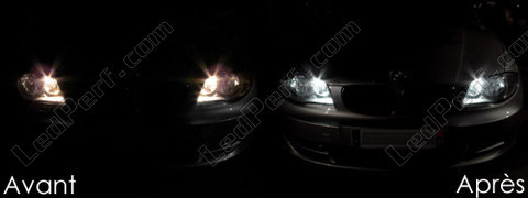 Led Veilleuses Blanc Xénon BMW Serie 1 E81 E82 E87 E88