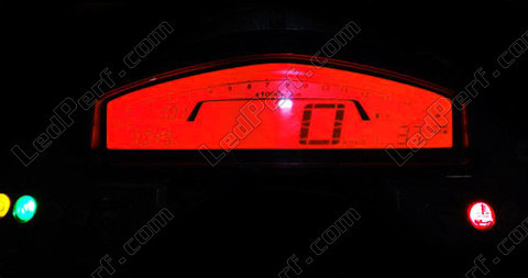 Led Kit eclairage compteur rouge Honda Hornet
