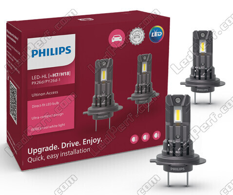 Ampoules H18 LED Philips Ultinon Access 12V - 11972U2500C2