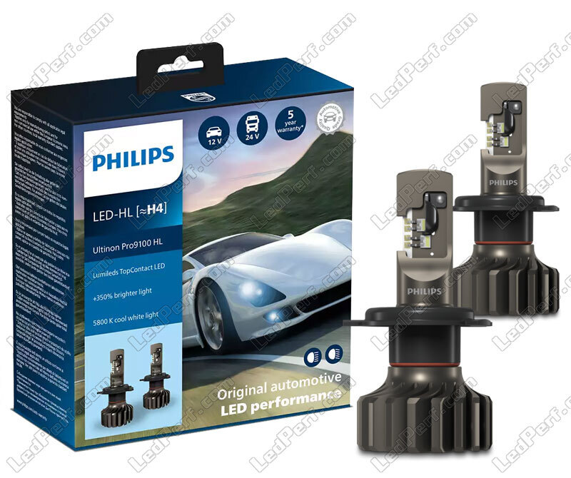 Ampoules H4 LED phares de voiture - Équipement auto