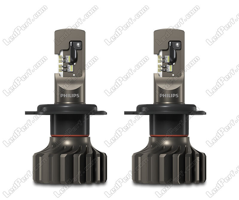 Kit Ampoules LED H4 PHILIPS Ultinon Pro9100 5800K +350%