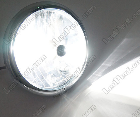Ampoule H4 LED Moto Ajustable - Eclairage Blanc Pur