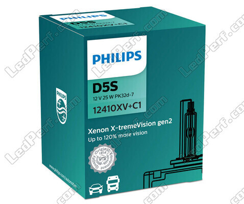 Lamp Xenon D5S Philips X-tremeVision Gen2 +120% - 12410XV2C1