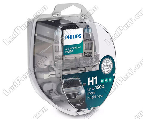 Set van 2 lampen H1 Philips X-tremeVision PRO150 55W - 12258XVPB1