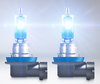 H11 halogeenlampen Osram Cool Blue Intense NEXT GEN produceren LED-effectverlichting