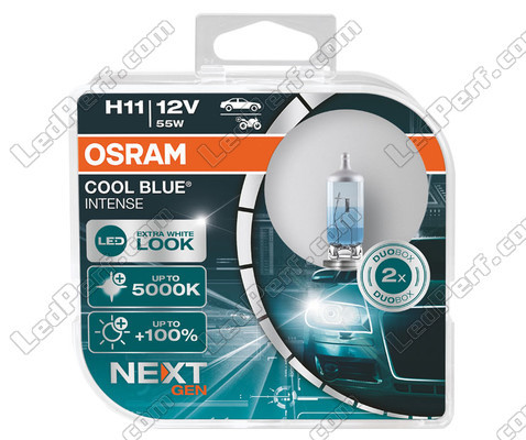 Paar Osram H11 Cool blue Intense Next Gen LED Effect 5000K-lampen