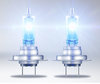 H7 halogeenlampen Osram Cool Blue Intense NEXT GEN produceren LED-effectverlichting