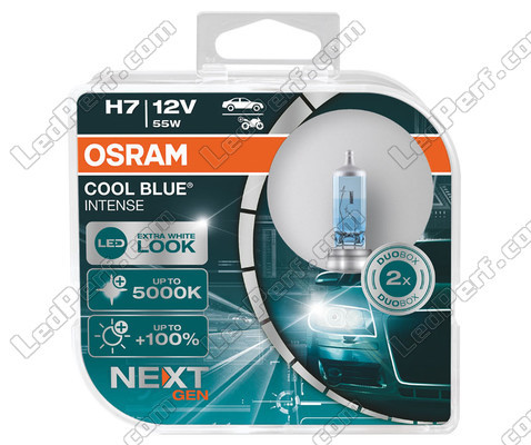 Paar Osram H7 Cool blue Intense Next Gen LED Effect 5000K-lampen