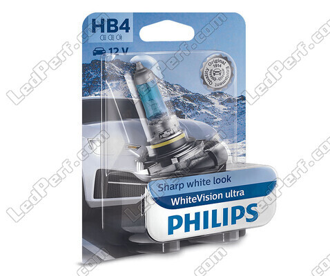 1x lamp HB4 Philips WhiteVision ULTRA +60% 51W - 9006WVUB1
