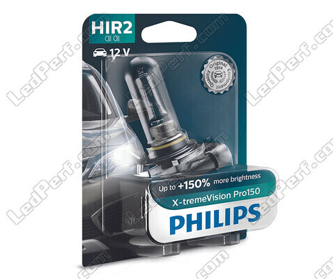 1x Ampoule HIR2 Philips X-tremeVision PRO150 55W 12V - 9012XVPB1