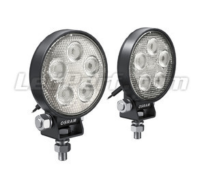 2x LED werklampen Osram LEDriving® ROUND VX70-SP