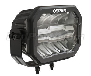 Achteraanzicht van de extra LED-koplamp Osram LEDriving® CUBE MX240-CB en vleugels van Afkoeling.