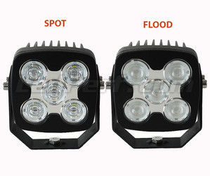 Extra Vierkant led-koplamp 50 W CREE voor 4X4 - Quad - SSV Spot VS Flood