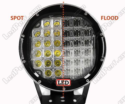 Extra Rond led-koplamp 160 W CREE voor 4X4 - Quad - SSV Spot VS Flood