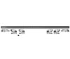 LED-lichtbalk Osram LEDriving® LIGHTBAR VX1000-CB SM met montage-accessoires