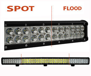 Ledbalk CREE met Dubbele rij 234 W 16200 lumen voor 4X4, vrachtwagen en tractor. Spot VS Flood