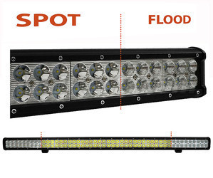 Ledbalk CREE met Dubbele rij 288 W 20200 lumen voor 4X4, vrachtwagen en tractor. Spot VS Flood