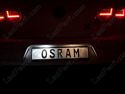 Ampoules W5W LED Osram Night Breaker GEN2 Homologuées en utilisation éclairage plaque d'immatriculation