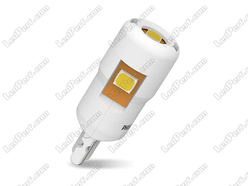 Ampoule LED T10 24v Position, Plaque, Intérieur, Camion