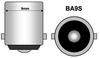 ledlamp BA9S T4W Rotatie wit Xenon-effect