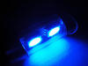 Soffittenlamp LED 31 mm met blauw - C3W