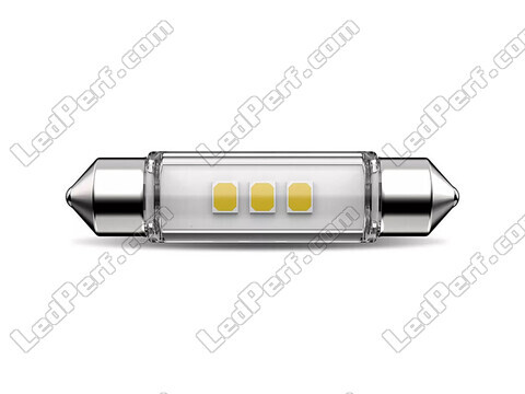 LED soffittenlamp C10W 43mm Philips Ultinon Pro6000 Warm wit 4000K - 11866WU60X1 - 12V
