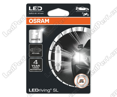LED Soffittenlamp Osram Ledriving SL 41 mm White van 6000K