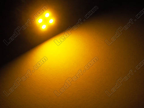 LED T10 Efficacity W5W met 5 oranje leds