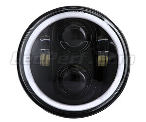 Optiek motor Full LED Zwart voor Rond 5.75 inch koplamp - type 4