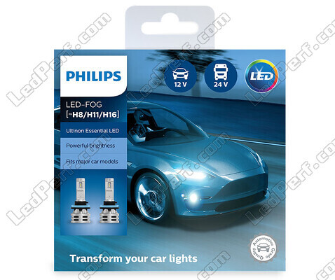 LED-lampenset H16 PHILIPS Ultinon Essential LED - 11366UE2X2