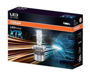 Verpakking van de lampen H4 LED Osram LEDriving XTR