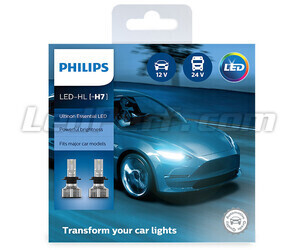 LED-lampenset H7 PHILIPS Ultinon Essential LED - 11972UE2X2