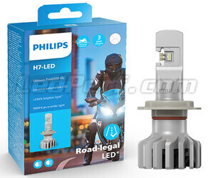 Motorlamp H7 LED Philips ULTINON Pro6000 Goedgekeurde - 11972U6000X1