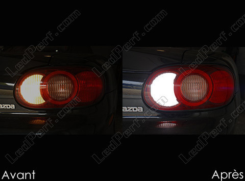 Led Feux De Recul Mazda MX 5 Phase 2 avant et après