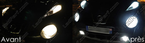 Ampoule phares/feux au gaz xenon Nissan Juke 5000K Michiba Diamond white Led