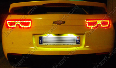 Led Plaque Immatriculation Chevrolet Camaro