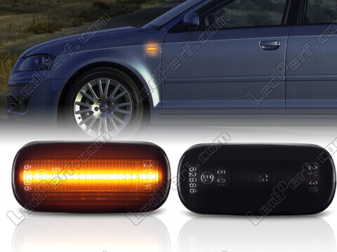 Répétiteurs latéraux dynamiques à LED pour Audi A4 B6
