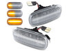 Clignotants latéraux séquentiels à LED pour Audi A4 B7 - Version claire