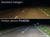 Ampoules LED Philips Homologuées pour BMW Serie 3 (E90 E91) versus ampoules d'origine