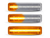 Eclairage des clignotants latéraux séquentiels transparents à LED pour BMW Serie 5 (E39)