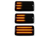 Eclairages des répétiteurs latéraux dynamiques noirs à LED pour Jeep Wrangler II (TJ)