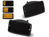 Répétiteurs latéraux dynamiques à LED pour Jeep Wrangler II (TJ) - Version noire fumée