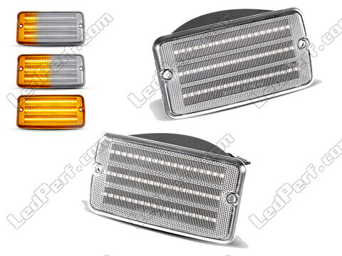 Clignotants latéraux séquentiels à LED pour Jeep Wrangler II (TJ) - Version claire