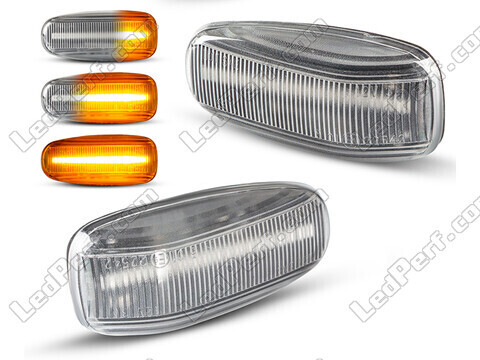 Clignotants latéraux séquentiels à LED pour Mercedes SLK (R170) - Version claire