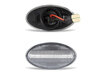 Connecteurs des clignotants latéraux séquentiels à LED pour Mini Cabriolet II (R52) - version transparente