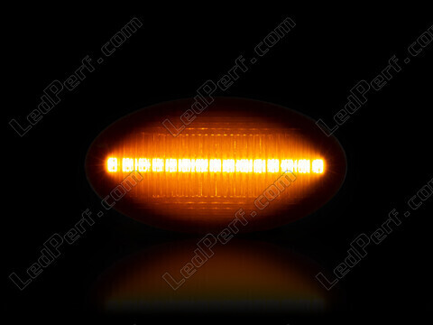 Eclairage maximal des répétiteurs latéraux dynamiques à LED pour Mini Cabriolet II (R52)
