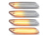 Eclairage des clignotants latéraux séquentiels transparents à LED pour Mini Countryman (R60)