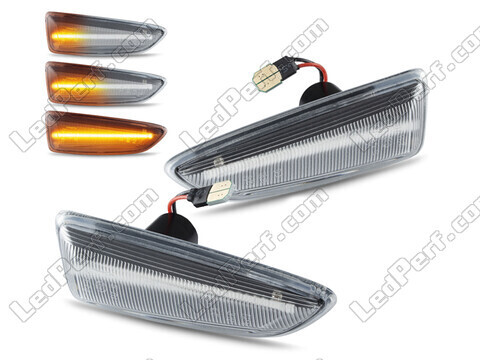Clignotants latéraux séquentiels à LED pour Opel Astra J - Version claire